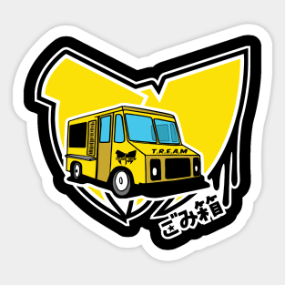 TRA$HMOB ICE CREAM TRUCK Sticker